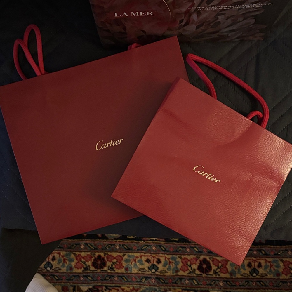 Cartier Deep Red Women's Bag